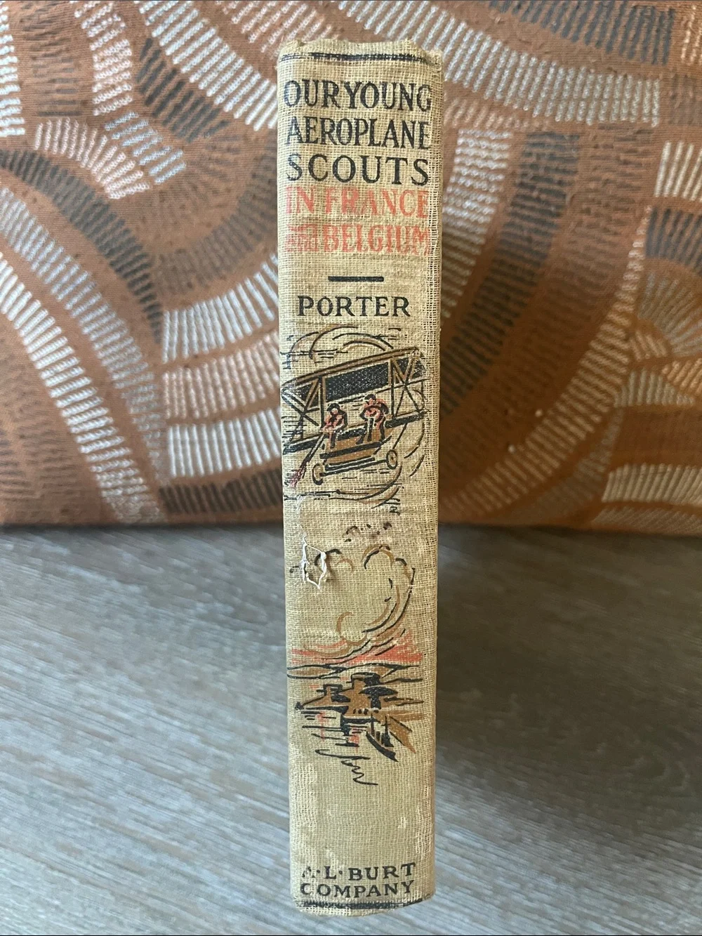 Our Young Aeroplane Scouts In France and Belgium by Horace Porter 1915